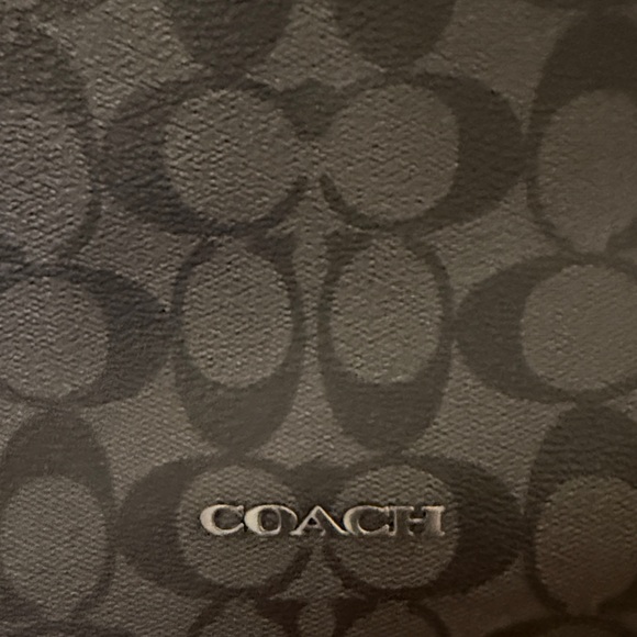 Coach Black Monogram Men's Briefcase - Picture 6 of 6